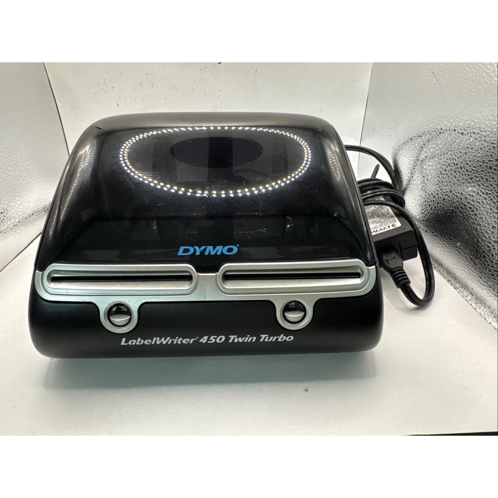 Dymo LabelWriter 450 Twin Turbo Direct Thermal Label Printer 1750160 Very Clean